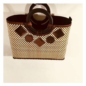 Elegante bolsa de playa de paja-Bolsa de algas marinas hecha a mano con forro para salidas de verano desde Vietnam por 99 Gold Data - Product Image 1