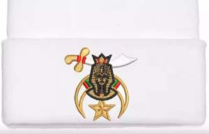 Shriner's Masonic Winter <b>Hat</b> High Quality Jacquard Beanie Cap Black <b>Green</b> White Customized Beanies Shriners Freemasons Wholesale - Product Image 5