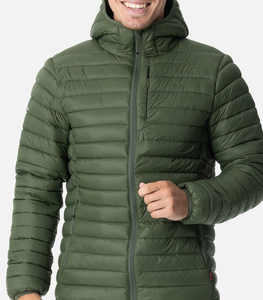Chaqueta de Invierno con Capucha y Cremallera de Alta Calidad, Ajuste Moderno, Transpirable, para Hombre, Chaqueta Acolchada, Cómoda, Aislante, Resistente al Frío - Product Image 1