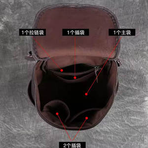 Sac de randonnée en plein air Sac de randonnée en cuir personnalisé Sac de randonnée tactique en cuir personnalisé Sac à dos étanche - Product Image 2