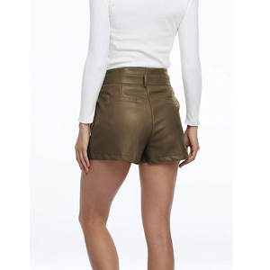 Fashion New <b>Women</b> <b>Leather</b> <b>Shorts</b> Low-Price Stylish Design Comfortable and Durable <b>Women</b> <b>Leather</b> <b>Shorts</b> for Casual and Streetwear - Product Image 2