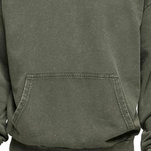 Sweats à capuche pour hommes respirants à bas prix et de conception OEM/Sweats à capuche lourds imprimés personnalisés - Product Image 5