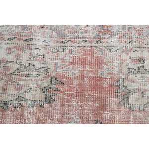 พรมวินเทจ พรมขนาดเล็ก 1.9x3.6 ฟุต พรมลายจุดสีแดง - Product Image 5