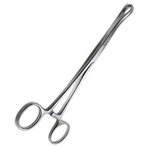 Fórceps de vendaje de esponja de acero inoxidable curvo alemán de 11 "Manual Certificado CE Uso en clínica hospitalaria Seguridad ISO13485 - Product Image 3