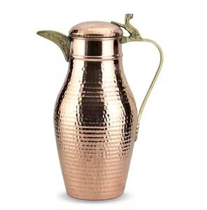 กาต้มน้ำเหยือกน้ำทองแดงพร้อมที่จับทำด้วยมือมาใหม่สำหรับหม้อชาและกาต้มน้ำในครัว - Product Image 2