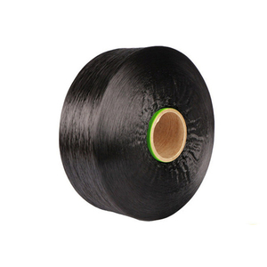 Nylon 66 FDY industriel haute ténacité GRS 98% recyclé 100d/36f, faible rétrécissement, polyamide préconsommation teint en masse noir - Product Image 3