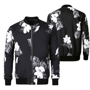 Veste bomber d'hiver pour homme GAF de haute qualité, toile, nouvelle mode, design surdimensionné, fermeture éclair, col montant, devant - Product Image 3