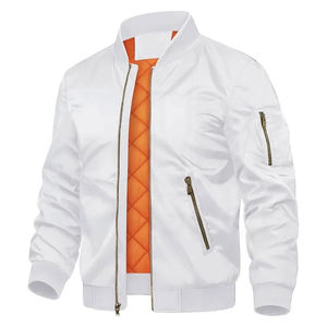 แจ็กเก็ตบอมเบอร์คอตั้งปรับแต่งได้สำหรับผู้ชายผู้หญิงเสื้อผ้าแนวสตรีทกีฬาฤดูหนาวอากาศแห้งเร็วเป็นมิตรต่อสิ่งแวดล้อม - Product Image 1