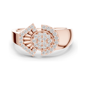 แหวนเพชรแล็บโกรว์ 0.336 กะรัต สำหรับสุภาพสตรี ความใส VVS-VS สี EF ทอง 18KT, 14KT, 10KT และเงิน 925  ทองชมพู, ทองเหลือง, ทองขาว - Product Image 2