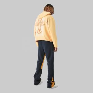 2025 logotipo personalizado de marca para hombre High Street Hip Hop pantalones de chándal Casual Sweat Jogger Flare cordón cierre pantalones de chándal hombre - Product Image 2