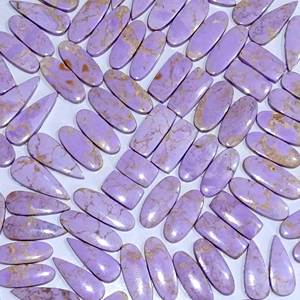 Cabochon en vrac de phosphosidérite naturelle de super qualité forme et taille mélangées à partir de quartz pour la fabrication de bijoux - Product Image 3