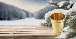 Verres faits à la main en laiton Moscou Mule en métal menthe Julep tasse fabriqués à la main pour boire avec des avantages pour la santé fête chopes à bière - Product Image 5