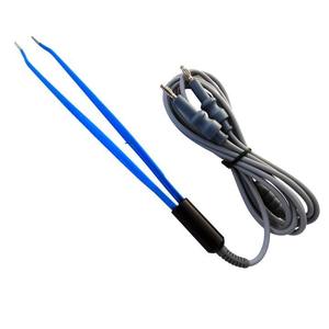 Pinzas bipolares con punta hacia abajo en ángulo de bayoneta aislada antiadherente personalizada mejor proveedor de precio pinzas bipolares con punta hacia abajo en ángulo de bayoneta - Product Image 5