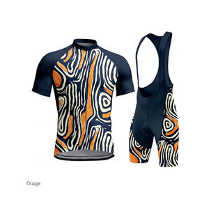 Venta al por mayor de uniformes de ciclismo para hombres por encargo conjuntos más vendidos para elevar su ropa de ciclismo de marca juego de ciclismo masculino - Product Image 1