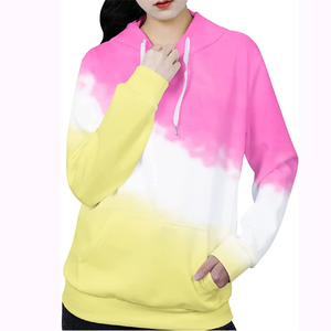 High Quality Stylish Women <b>Tie</b> <b>Dye</b> <b>Hoodies</b> Eco-Friendly Fleece Winter Outdoor Use OEM Wholesale Custom Design Casual Style - Product Image 1