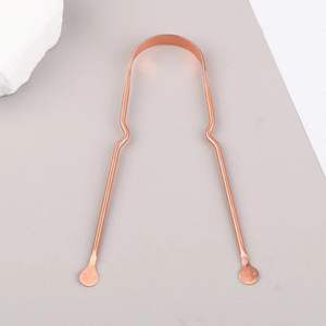 Simple Copper <b>Tongue</b> <b>Cleaner</b> For Everyday Oral Hygiene Routine Supporting Clean And Healthy <b>Tongue</b> - Product Image 2
