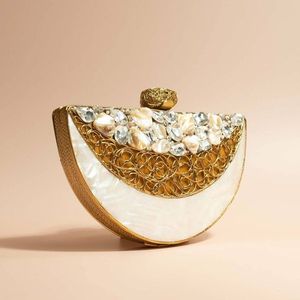 จาก Confrom คลัทช์เรซินคุณภาพมาตรฐานที่มีเอกลักษณ์กระเป๋าเงินของนักออกแบบที่มีเอกลักษณ์หรูหรา - Product Image 3