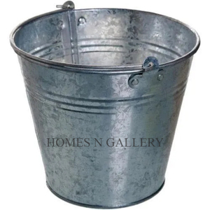 Household Round Metal Tin Galvanized Metal Water <b>Flower</b> Buckets with All Sizes - Product Image 1