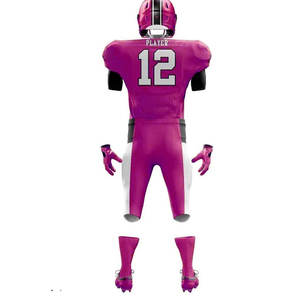 Uniformes de Fútbol Americano 100% Poliéster Transpirable de Manga Corta de Alta Calidad para Hombre, Uniformes de Fútbol Americano en Oferta - Product Image 4