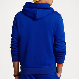 Sweat à capuche zippé pour homme de haute qualité, en coton lourd 400 g/m², impression personnalisée de logo en relief, sweat à capuche zippé d'hiver - Product Image 3