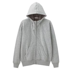 Sudadera con capucha y cremallera completa para hombre de diseño personalizado, sudadera de estilo básico mezclado de algodón para ropa de calle de invierno o gimnasio, impresión Digital - Product Image 3