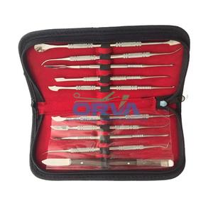 Wholesale High Quality Dental Lab Stainless Steel Wax Carving Tool Set Manual Reusable Dentist <b>Modeling</b> Instruments - Product Image 6