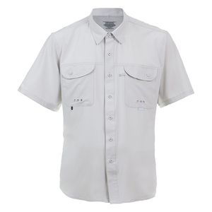 Custom Wholesale manga curta poliéster Spandex mistura dos homens pesca caminhadas camisas de secagem rápida camisas de pesca dos homens para exterior - Product Image 1