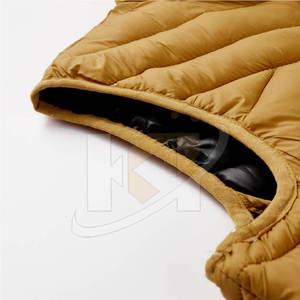 Chaleco acolchado de poliéster de nailon más vendido para hombre, chaleco acolchado hecho a medida para hombre, chaleco acolchado bajo Moq - Product Image 5