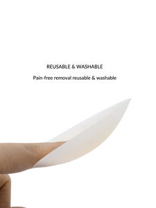 पुनः प्रयोज्य सेक्सी अदृश्य निप्पल कवर स्तन पंखुड़ियों को कवर करता है महिला स्ट्रैपलेस बैकलेस पोशाक महिलाओं को कवर करता है - Product Image 3