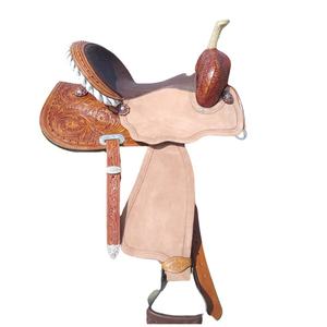 Selle Western spéciale en cuir marron Désigné spécial véritable de haute qualité en cuir de peau souple de qualité supérieure - Product Image 1