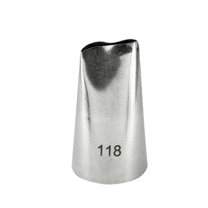 118 Douilles à Glaçage en Acier Inoxydable pour Décoration de Gâteaux, Outils de Pâtisserie Réutilisables et Durables pour la Cuisine - Product Image 1