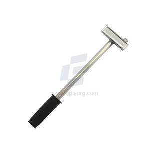 Martillo de Estampado para Identificación Animal con Soporte Superior, 1 Fila, Cuerpo de Acero Inoxidable con Mango de Goma - Product Image 5