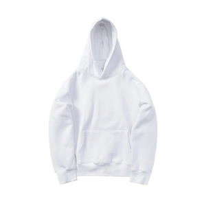 Sweat à capuche surdimensionné en coton 100% pour homme, brodé, lourd, personnalisé, pour l'hiver - Product Image 5