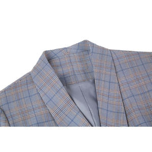 Blazer de doble botonadura de gran tamaño personalizado OEM para mujer y pantalones con cinturón de pierna ancha, traje de moda de negocios, Blazers formales para mujer 2026 - Product Image 4