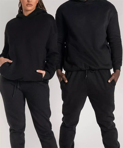 2025 nuevo diseño impreso de calidad superior 400gsm algodón polar chándal Unisex Tech Fleece de lujo con capucha chándal para hombres - Product Image 3