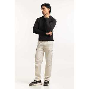 Sweat-shirt en tricot à col rond uni, broderie 3D, impression à l'écran, 100% coton, séchage rapide, XXS-6XL, streetwear décontracté personnalisé, OEM ODM - Product Image 3