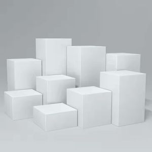 Elegant White Acrylic Display Riser for Showcasing Collectibles and Decorative Items - Product Image 6