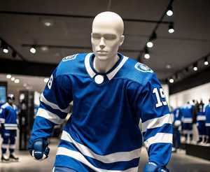 Logo de marque personnalisée OEM/ODM Enterprise, vente en gros d'équipe de sublimation, maillot de hockey sur glace 100% polyester, uniforme de hockey sur glace - Product Image 3
