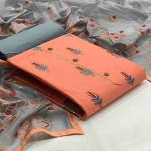 Trajes Shalwar Kameez para Mujer, Sin Coser, Diseño Elegante para Invierno, Ropa de Fiesta de Boda, Tela de Lino Transpirable de Alta Calidad - Product Image 4