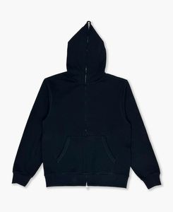 OEM haute qualité Logo couleur personnalisé 100% coton sweats à capuche zippés unisexes sweats à capuche zippés pour hommes sweats à capuche zippés surdimensionnés - Product Image 3