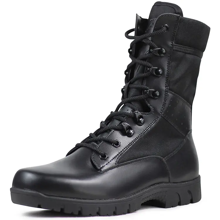 Neudiziener Tactical-Stiefel für Männer unter Rüstung Taktische Stiefel Jagd stilvolle Leder-Wander-Stiefel leicht