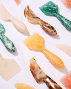 Wholesale Bulk Multicolor Resin <b>Salad</b> <b>Tools</b> Servers Spoons Handmade Eco-Friendly <b>Salad</b> Making Sets Dishwasher Safe Rani - Product Image 4