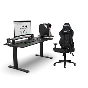 ปรับความสูงได้ COMBO SMART GAMING วัสดุพื้นผิว MDF สีดำ - Product Image 1