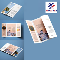 Livre d'instructions écologique imprimé en flexographie sur papier offset pour entreprise, format personnalisé sur mesure