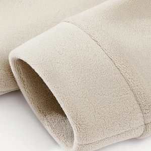 Chaqueta con Capucha para Hombre, para Exteriores, Invierno 2026, Forro Polar de Algodón Grueso, Ecológica, Color Crema, Cálida e Informal - Product Image 5