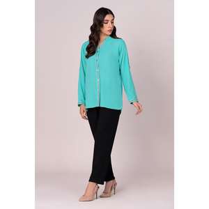 Chemise en mousseline de soie teinte pour femme, collection Studio B, style WG-WS-22-W4 - Product Image 3