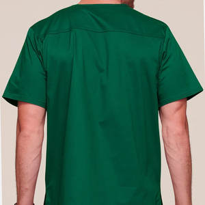 Uniforme Médico de Verano Unisex de Manga Corta, Transpirable, con Logotipo Personalizado, para Doctores y Enfermeras - Product Image 5