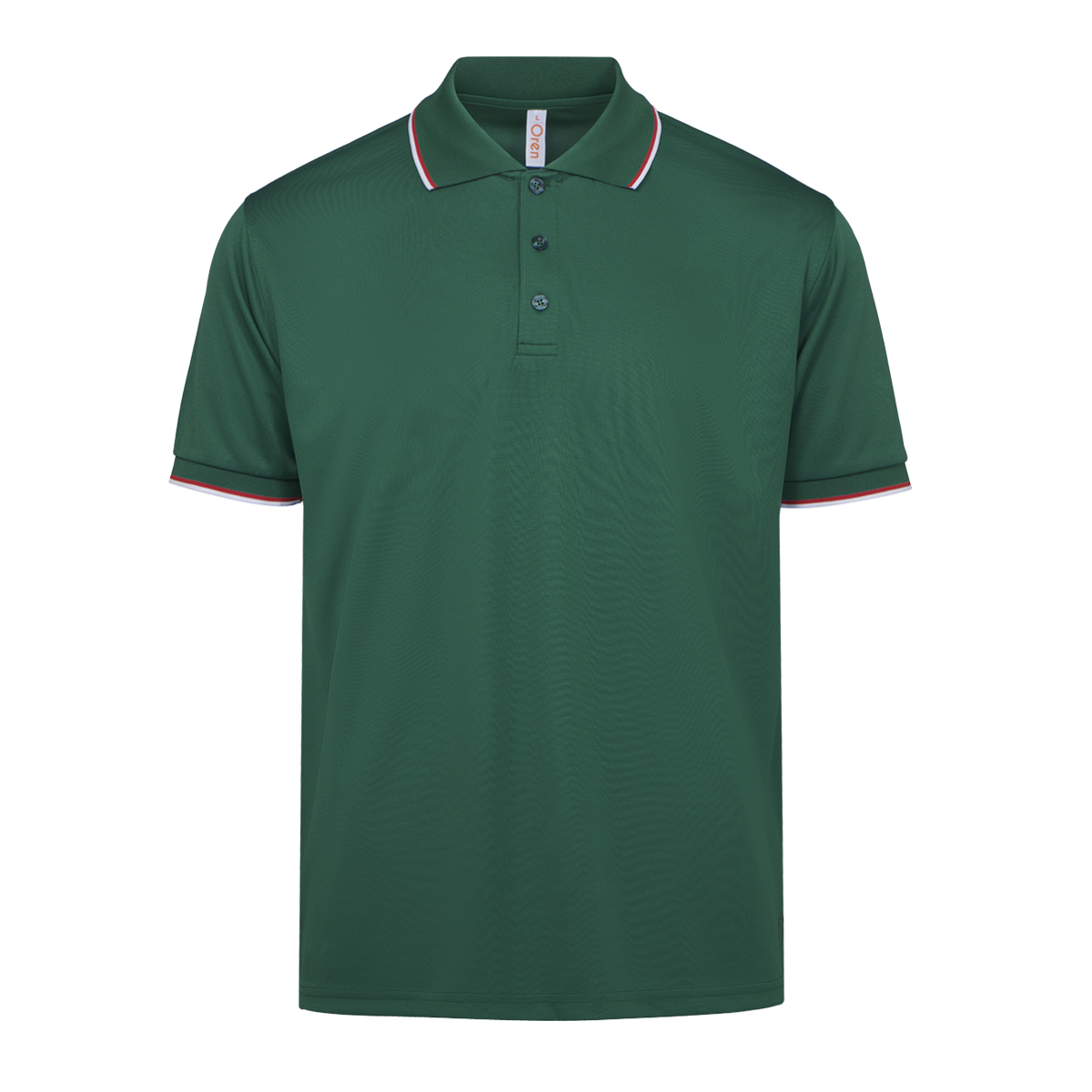 สีเขียวป่า/แดง/ขาว