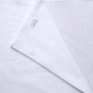 Moderne 100% coton farine sac serviette réutilisable nappe uni tissé conception blanc maison cuisine tissu serviettes accessoires 70x70cm - Product Image 6