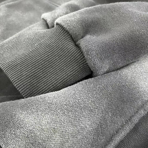 Chándal acampanado negro personalizado para hombre, ropa de calle, pantalones apilados para mujer, conjuntos de 2 piezas, chándal con bolsillos para primavera - Product Image 4